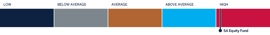 SA Equity Fund risk profile